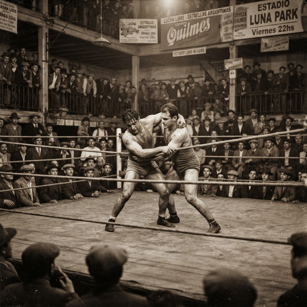 Los orígenes de la lucha libre en Argentina